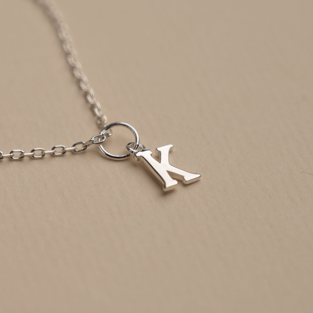 K - Necklace | 9ct Gold - Gear Jewellers