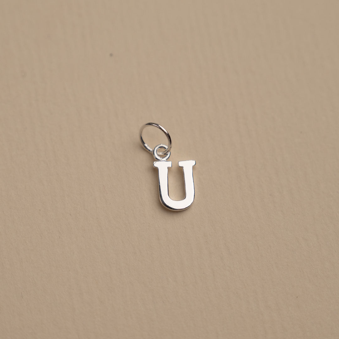 LETTER SILVER PENDANT – Sisi Copenhagen